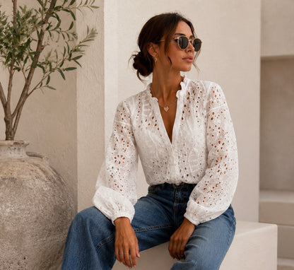 Elodie Lace Blouse