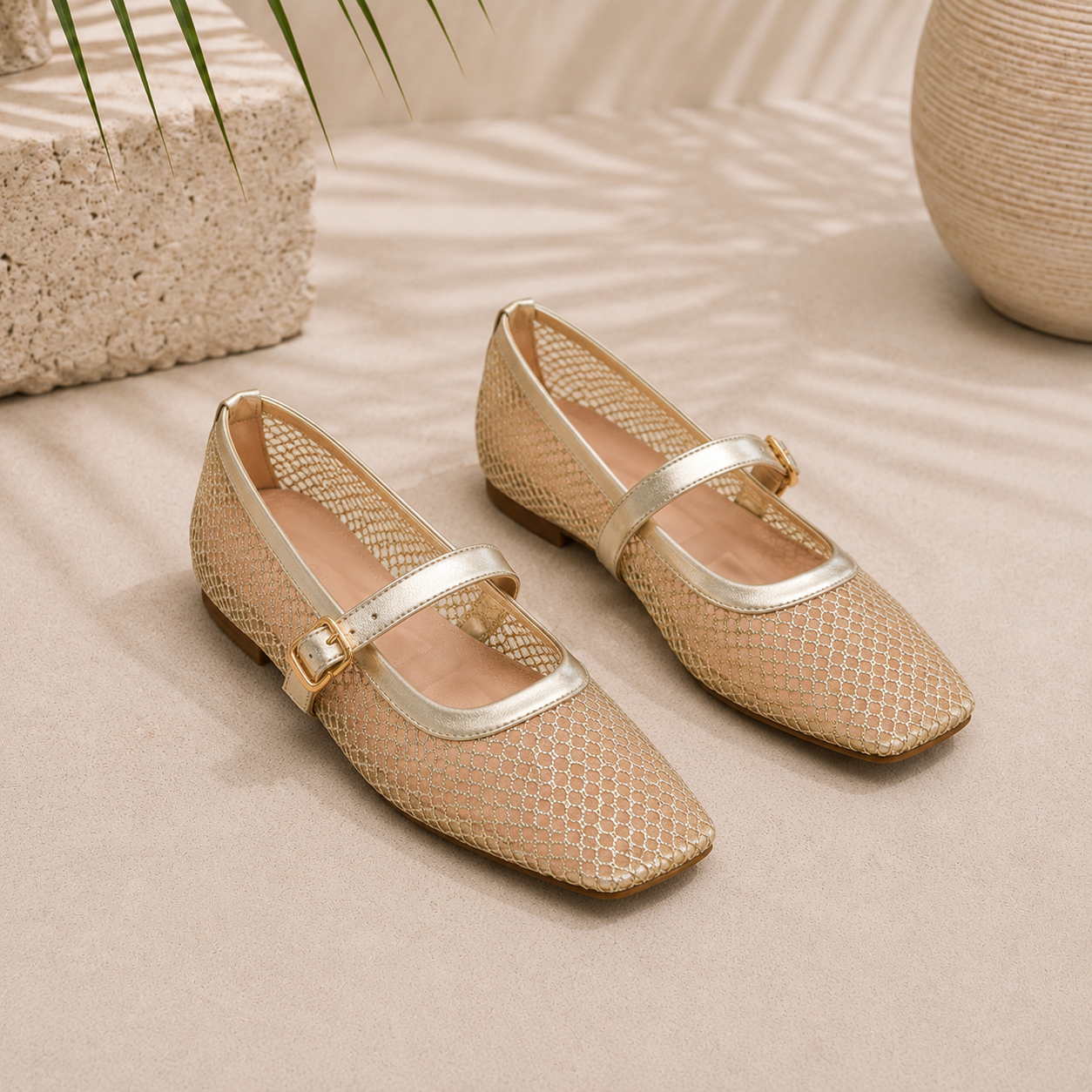 Eclat Mesh Flats
